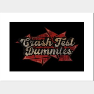 Crash Test Dummies - Red Diamond Posters and Art